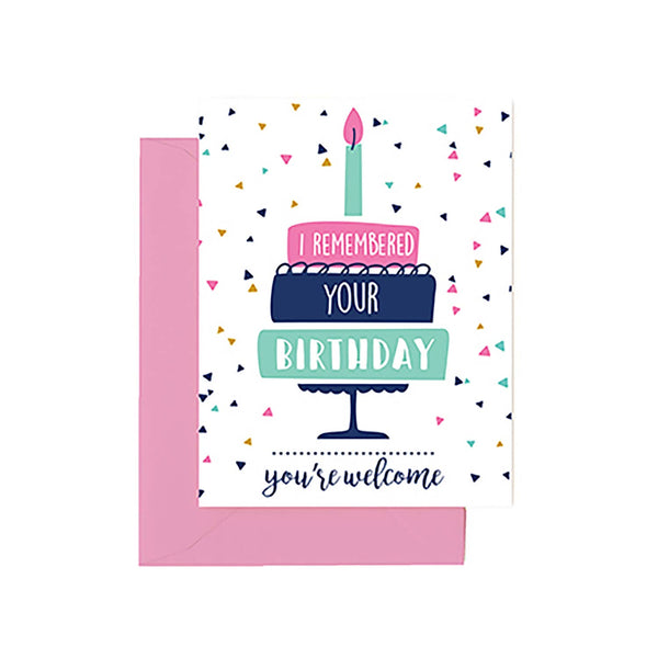 Greeting Card I Remembered