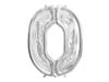 GIANT Silver Number Balloon Frame| 49 In