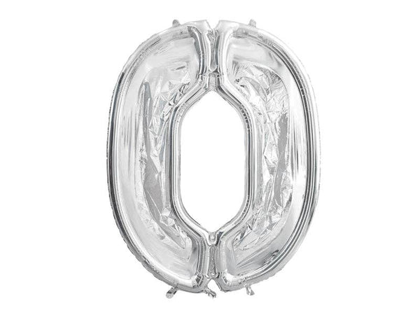GIANT Silver Number Balloon Frame| 49 In