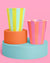 Pool Party Plastic Cups, 16pk