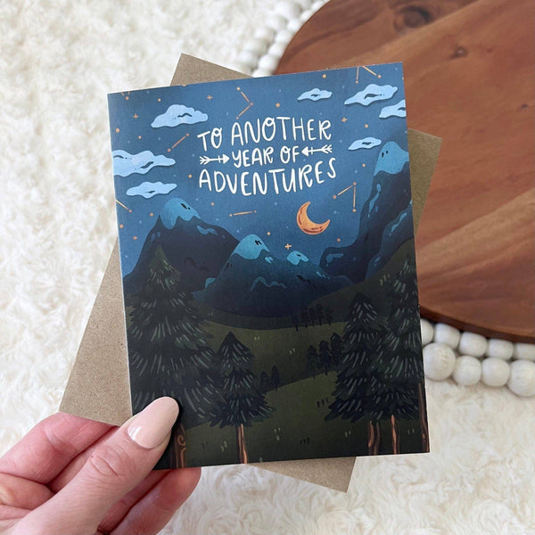 Greeting Card To Another Year Of Adventures