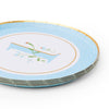 Blue 1st Birthday Cake Plates, 8pk
