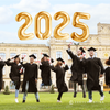 Jumbo 2025 Gold Foil Balloons (40")