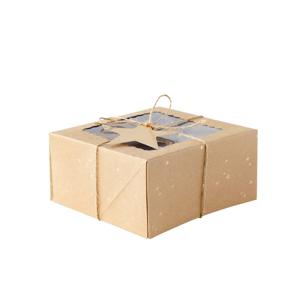 Christmas Memories Kraft Cookie Boxes, 6pk