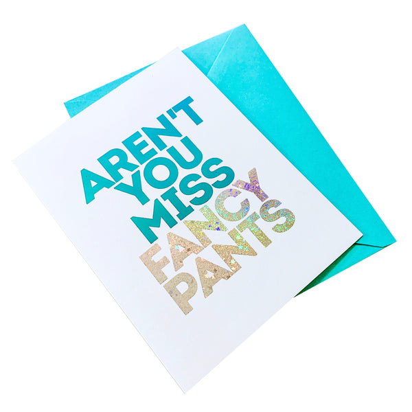 Sapori Fancy Pants Card