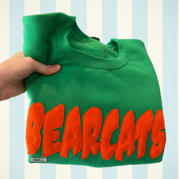 CBK Appliqué Bearcats crewneck