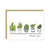 Sapori Succulent Thank You Card by Row House 14